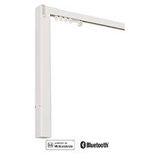 Elektrische gordijnrails draadloos Bluetooth Powered by Motionblinds